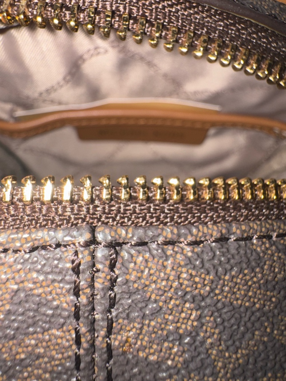 Michael Kors XS Rhea Messenger Backpack - Picture 8 of 15